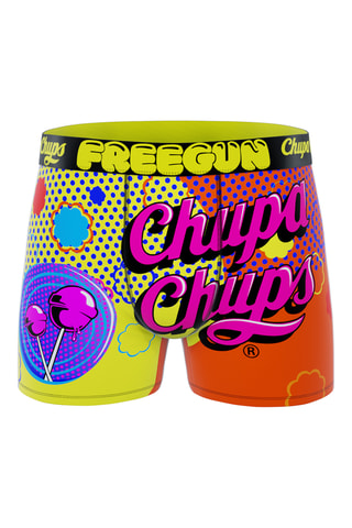 4 boxers - Bleu et jaune