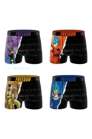 4 boxers Dragon Ball Super - Noir