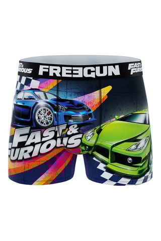 4 boxers Fast & Furious - Noir