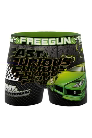 4 boxers Fast & Furious - Noir