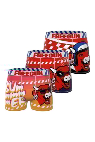 3 boxers Vache Qui Rit - Rouge