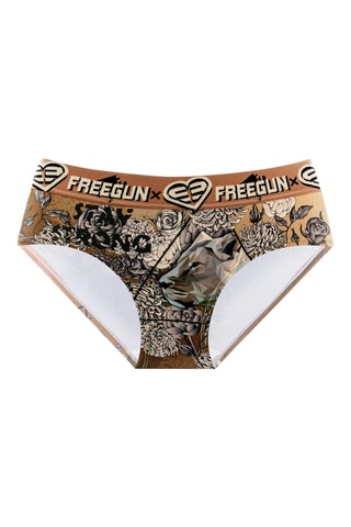 4 slips - Rose et violet