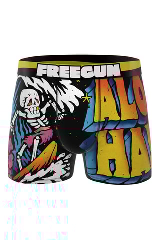 3 boxers Retro Summer - Noir