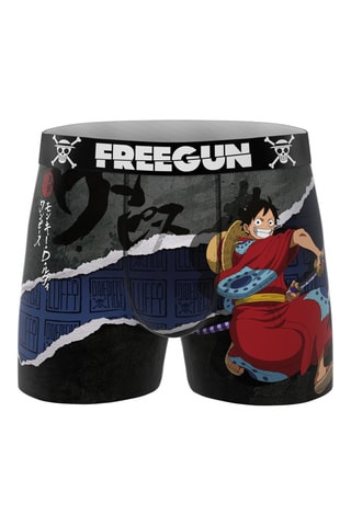 4 boxers One Piece - Noir