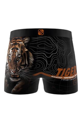 3 boxers Wild Life - Noir