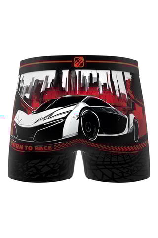 5 boxers Cars Racing - Rouge et violet