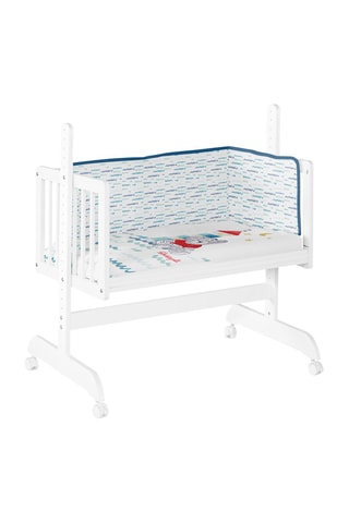 Lit de cododo en bois et linge de lit Lulu Apolo - Jusqu'à 8 mois