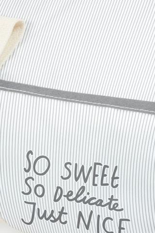 Sac tube Sweet et Nice - Blanc et gris
