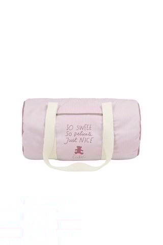 Sac tube Sweet et Nice - Rose et blanc