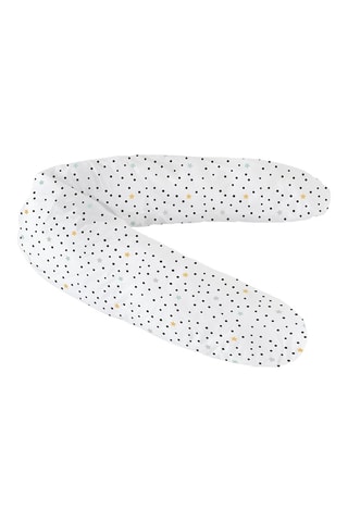 Coussin d'allaitement Bébé dort - 145 x 25 cm - Blanc