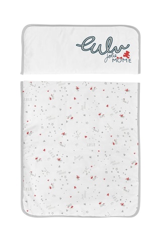 Berceau en bois, ciel de lit et linge de lit Jolie môme - Jusqu'à 10 mois