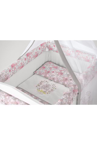 Berceau en bois, ciel de lit et linge de lit Poétik lulu - Jusqu'à 10 mois