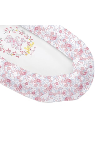 Réducteur de lit Poétik lulu - Rose et gris - Jusqu'à 8 mois