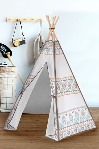 Tipi Navajo - Blanc - 170 x 86 cm