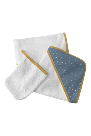 Sortie de bain Party Lulu - Ocre - 75 x 75 cm