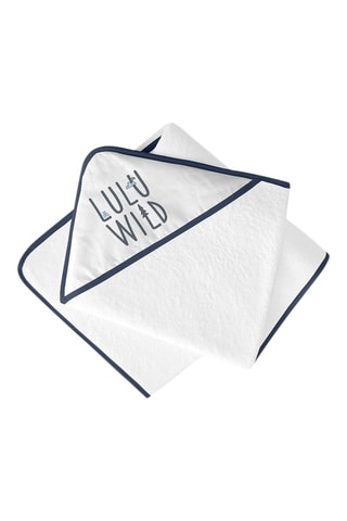 Sortie de bain Lulu Wild - Bleu - 100 x 100 cm