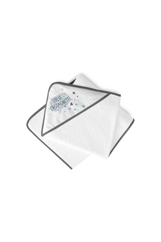 Sortie de bain Revant des étoiles - Gris - 100 x 100 cm