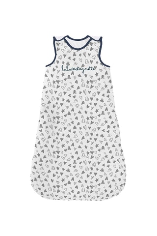 Gigoteuse Allover cour - Gris et blanc - 90 cm