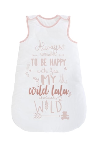 Gigoteuse My Wild Lulu - Blanc et rose - Jusqu'à 12 mois - 70 cm