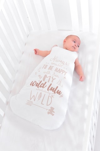 Gigoteuse My Wild Lulu - Blanc et rose - Jusqu'à 12 mois - 70 cm