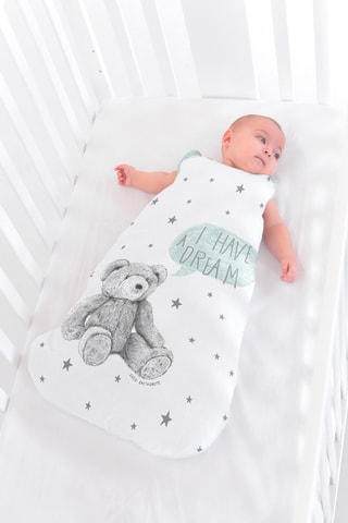 Gigoteuse Dreaming Lulu - Blanc et gris - 70 cm