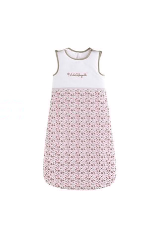 Gigoteuse Garnet Liberty Lulu - Blanc et rose - 70 cm