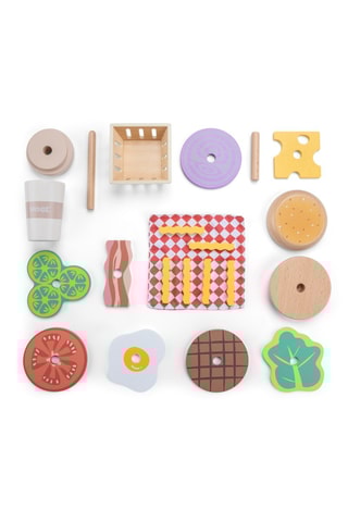 Houten Set Fastfood - Vanaf 2 Jaar