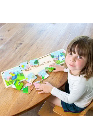 Houten Puzzel Boerderij - Vanaf 2 Jaar