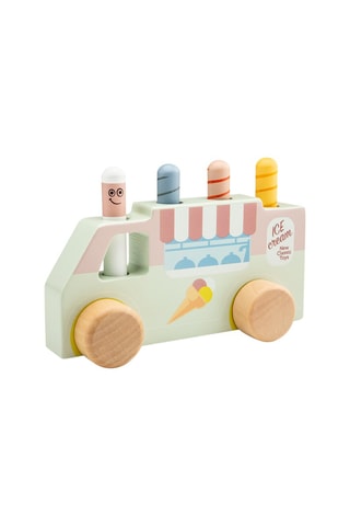 Houten ijscokar Pop Up - Vanaf 24 Maanden