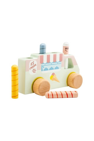 Houten ijscokar Pop Up - Vanaf 24 Maanden