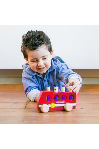Houten Brandweerwagen - Vanaf 2 Jaar
