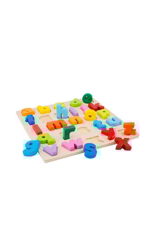 Houten Puzzel Alfabet - Vanaf 2 Jaar