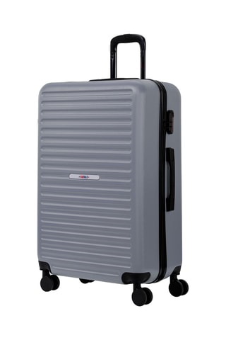 Valise grand volume (L) - Argenté - 75 cm - Rafale