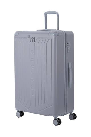 Valise grand volume Mad L - Argenté - 75 cm - Murano