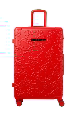 Valigia grande (L) - Rosso - 75 cm - Hello Kitty
