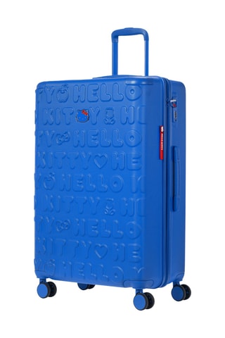 Valigia grande (L) - Blu - 75 cm - Hello Kitty