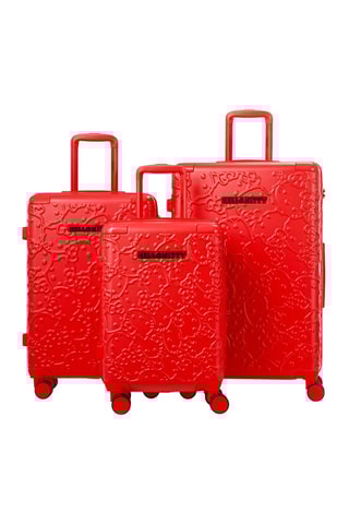 Set 3 valigie Pocchaco (S/M/L) - Rosso - Hello Kitty