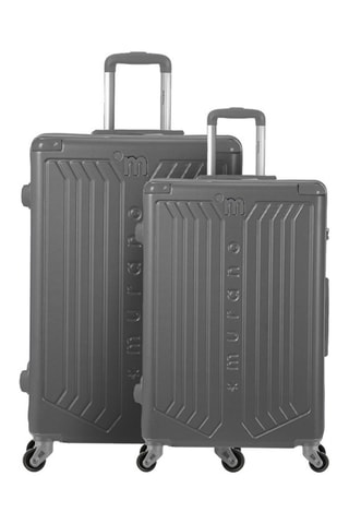 Valise cabine et valise grand volume Mad (S/L) - Gris foncé - Murano
