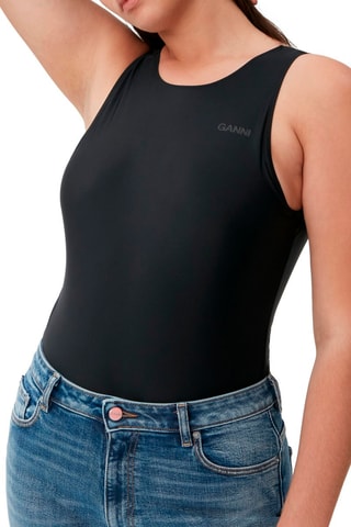 Calças de ganga em algodão biológico - Azul-escuro