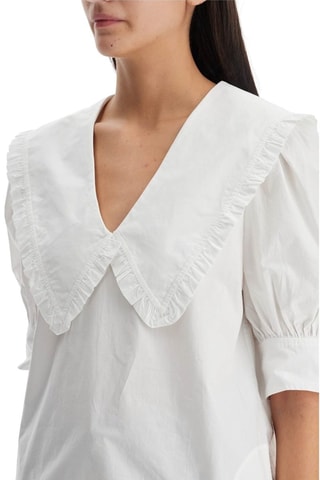 Blusa em algodão biológico - Branco