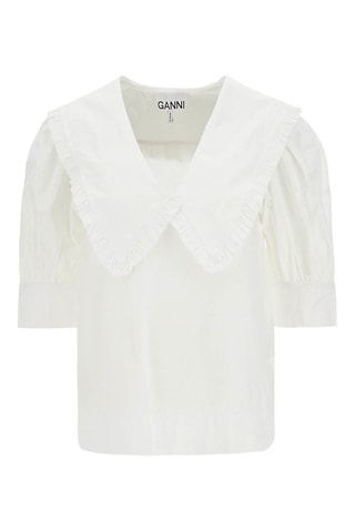 Blusa em algodão biológico - Branco