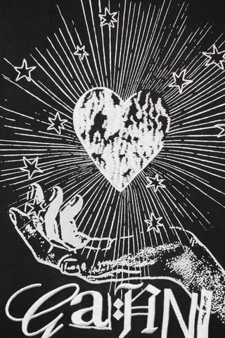 Sweat em algodão biológico - Preto