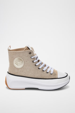 Tennis montantes Bojona - Beige