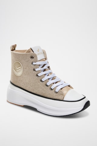 Tennis montantes Bojona - Beige