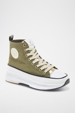 Tennis montantes Christa - Kaki