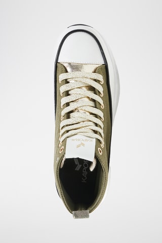 Tennis montantes Christa - Kaki