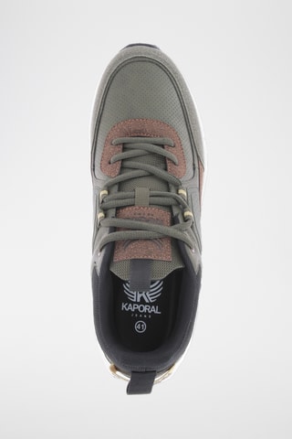 Baskets Dolpy - Kaki et marron