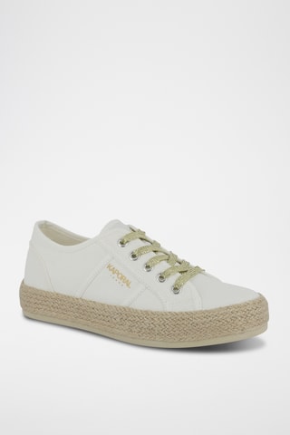 Tennis plateformes Biogaty - Blanc