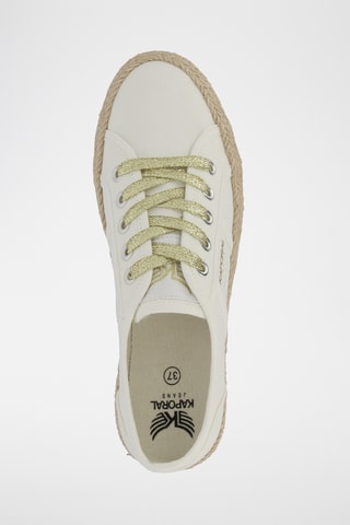 Tennis plateformes Biogaty - Blanc