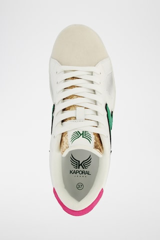 Baskets en cuir Baglia - Blanc